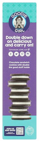 Goodie Girl Cookies Chocolate Creme Sandwich Cookies 10.4 Ounce