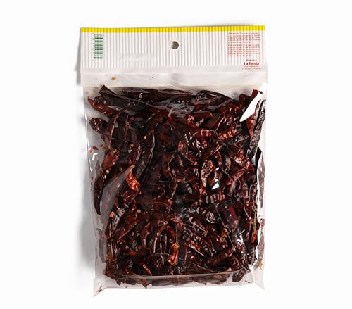 La Fiesta Toasted Arbol Dried Whole Chile Pods, 2.75 oz - Spicy Flavor for Salsas & Enchiladas, Authentic since 1954