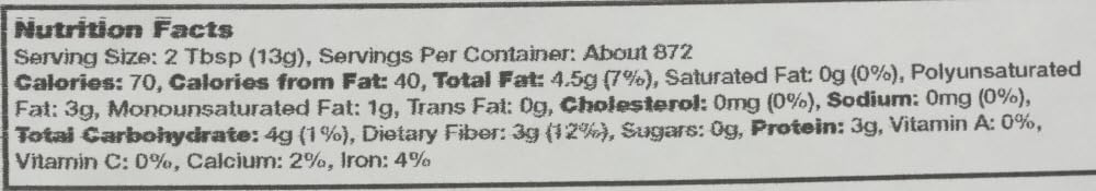 Bob'S Red Mill Golden Flaxseed Meal, 25 Pound