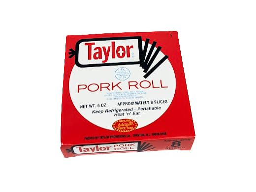 Taylor Pork Roll 6 oz (Pack of 8)