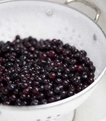 Fresh Frozen Wild Blue Huckleberries By Northwest Wild Foods - Healthy Antioxidant Fruit Diet - For Smoothies, Pies, Jams, Syrup