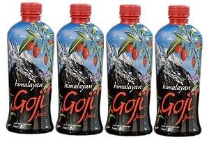 Youngevity Goji Berry Juice – 100% Natural Superfruit Supplement – 33.81 Fl Oz (Pack of 4)