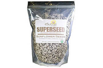 Esutras Organics Sunflower Seeds, 16 Ounce