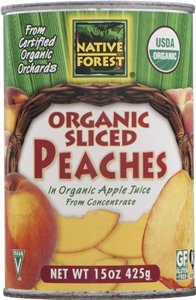 Native Forest Sliced Peaches (6X15 Oz)