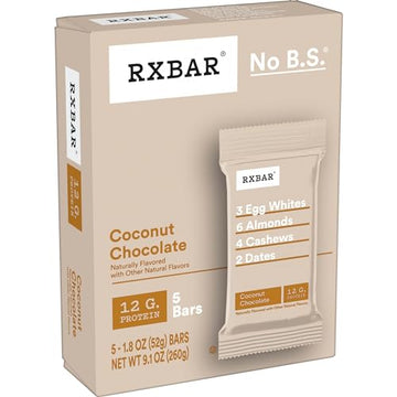 Rxbar - Protein Bar Coconut Chocolate - Case Of 6 - 5/1.83Oz