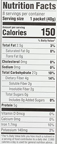 365 by Whole Foods Market Organic Instant Oatmeal Original, 8 Pack (11.3 Ounce) - Healthy Breakfast Option, Quick & Easy Meal