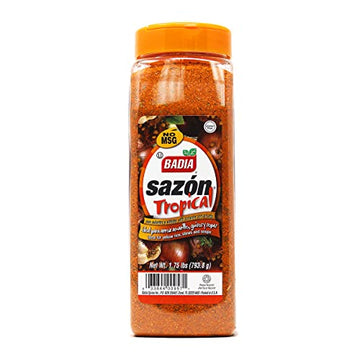 Badia Sazon Tropical With Annatto And Coriander, 1.75 Pound (Pack Of 6)