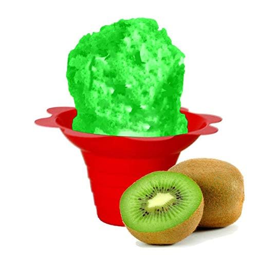 Hypothermias Kiwi Ready To Use Gallon (128 Fl. Oz) Hawaiian Snow Cone Flavors Syrup - Shaved Ice, 100% Pure Cane Sugar