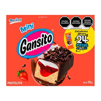 Gansito - Marinela Mini Gansito 24 Pack 576 g