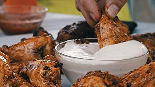 Kosmos Q Garlic Parmesan Wing Dust - 5 Oz Bag For Wings, Popcorn & More - Dry Bbq Rub With Real Garlic & Parmesan Cheese For Sav