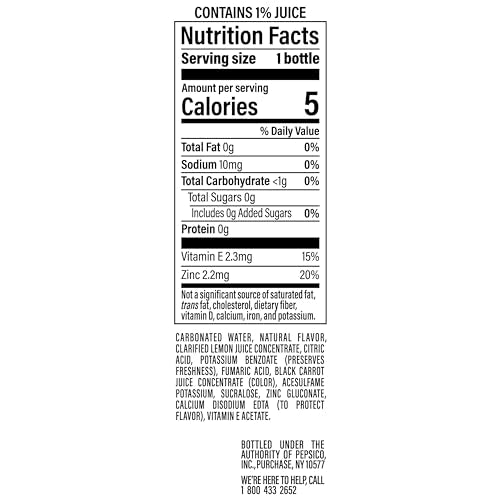 Bubly Burst, Cherry Lemonade, 16.9 Fl Oz Bottles (Pack Of 12)