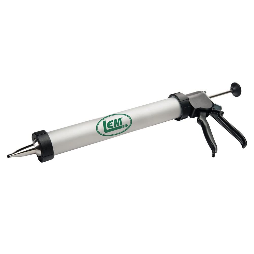 Lem Products Jerky Cannon With Nozzles And Brush, Backwoods Seasonings, Anodized Aluminum And Stainless Steel