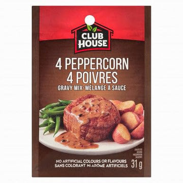 Club House 4-Peppercorn Gravy Mix 31G (5 Pack)