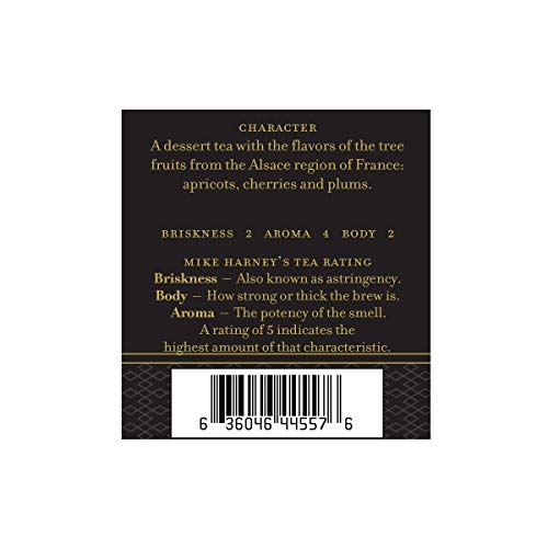 Harney & Sons Fruits D'Alscace Loose Tea, Tin, Apricot, 4 Oz