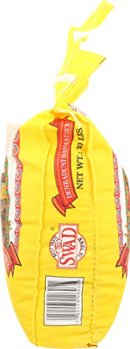 Swad Basmati Rice - 10 Pound (Pack of 1) - Premium Quality Long Grain Rice