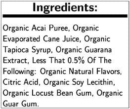 Sambazon Organic Acai Sorbet, 16 Fluid Ounce -- 8 Per Case