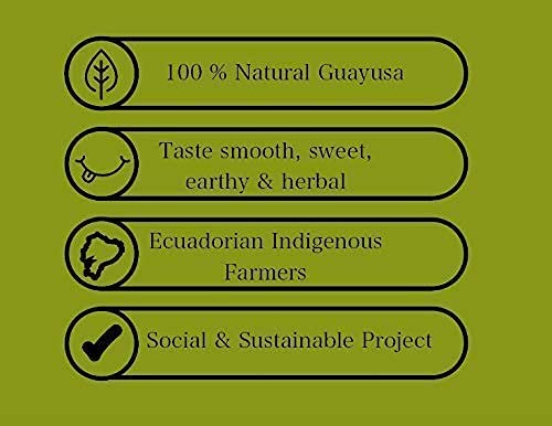 PACHA GUAYUSA EXTRA FINE TEA - Clean Energy, 2 Pounds (32oz) - Alternative to Coffee and Green Tea