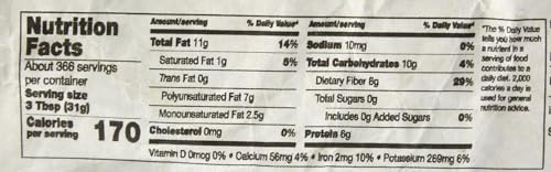 Bob'S Red Mill Raw Whole Brown Flaxseed, 25 Pound