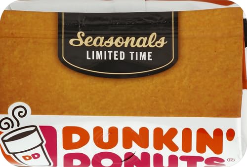 Dunkin Pumpkin Spice Flavored Ground Coffee, Medium Roast, 11 Ounces (Pack of 1)