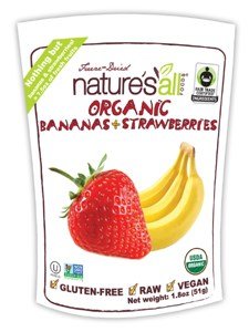 Natierra Freeze Dried - Bananas And Strawberries - Case Of 12 - 18 Oz(D0102H5Kdr6)