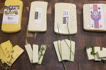 Wisconsin Brick Cheese Sampler (2Lbs)