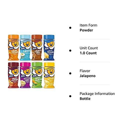 Kernel Season'S Full-Size Jars Seasoning Variety Pack, 2.4-3.0 Ounce Shakers ...