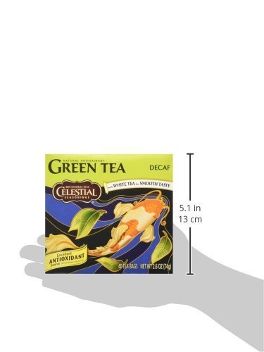 Celestial Seasonings Decaf Green Tea Bags - 40 Ct