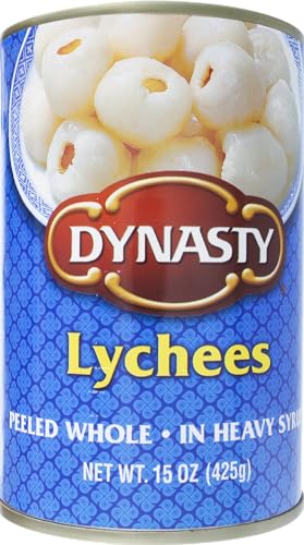 Dynasty Lychee With Syrup, 15 Ounce (Pack Of 6)