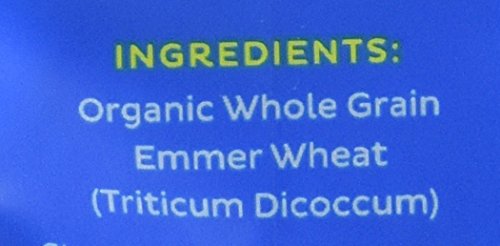 Certified Organic Heirloom Wheat Whole Grain Emmer Farro Washington Pack of 2 454 g 16 oz each