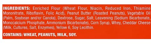 Lance ToastChee Peanut Butter Crackers (1.52 oz., 40 ct.) (2 packs of 20) by Life of Style (LOS)