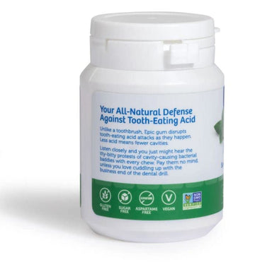 Epic Xylitol Sweetened Spearmint Gum, 50 Count