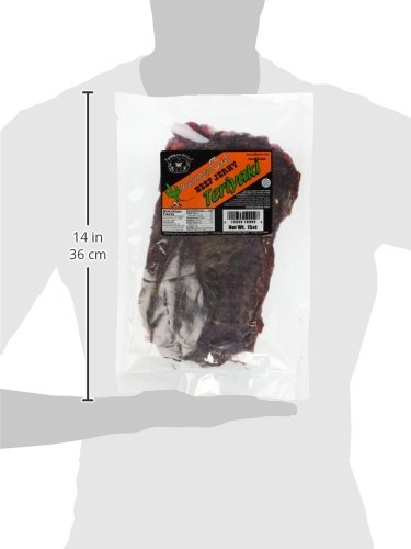 Buffalo Bills Teriyaki Beef Jerky - 18oz Big Slab, 15 Slabs per Bag, 1.12 lb