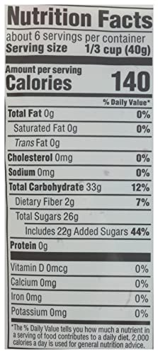 365 by Whole Foods Market Organic Dried Sweetened Cranberries, 8 Ounce