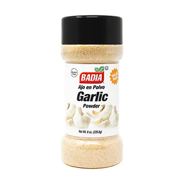 Badia Garlic Powder, 8 Ounce (Pack of 12)