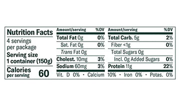 Chobani Zero Sugar Vanilla 5.3oz 4-Pack