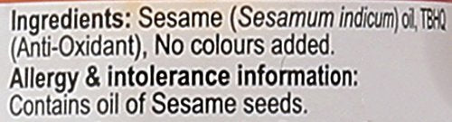 Dabur Sesame Oil for Cooking, 16.9 Fl Oz, Natural Extract, Ideal for Grilling, Baking, Sautéing, and Roasting