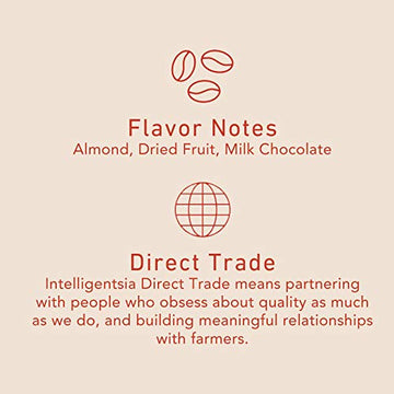 Intelligentsia Coffee, Medium Roast Whole Bean Coffee - Frequency Blend 12 Ounce Bag With Flavor Notes Of Golden Raisin, Raw Sugar And Molasses