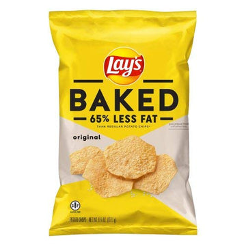 Lay'S® Baked Original Potato Crisps, 1.125 Ounce (Pack Of 8)