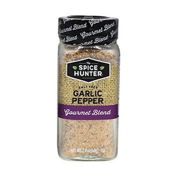 The Spice Hunter Pepper, Garlic Blend, 2.4-Ounce Jar