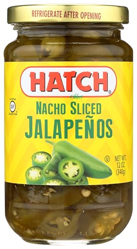 Hatch Chili Jalapenos - Nacho Sliced - Case Of 12 - 12 Oz