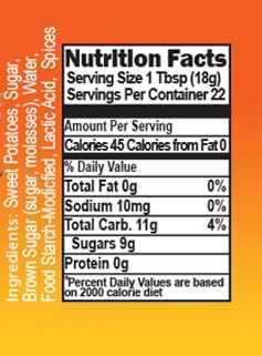 Beachsquatch Sweet Potato Butter, 19 Ounce Jar