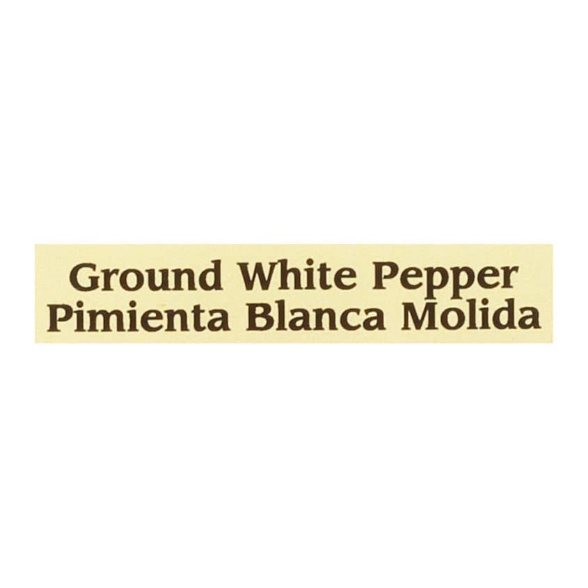 McCormick Ground White Pepper, 18 oz - Pack of 1, Model 052100324210