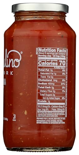 Il Mulino Marinara Pasta Sauce, Non GMO, Kosher, 24 Ounces (Pack Of 1)