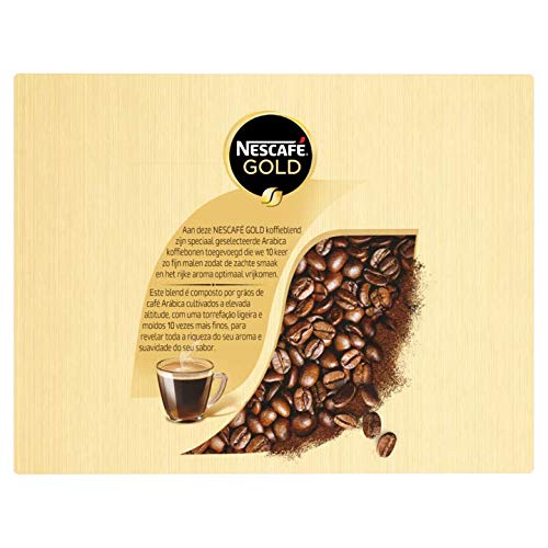 Instant Coffee Packets | Nescaf | Gold 25 Pieces | Total Weight 1.59 ounce