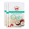 Red Tractor creamy Style coconut Instant Oats 400g 3 Packs