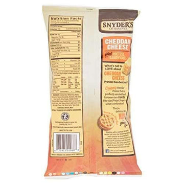 Snyder s of Hanover Pretzel Sandwiches - Cheddar Cheese - 8 oz - 2 pk
