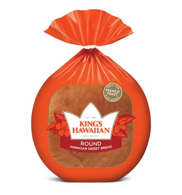 King'S Hawaiian Classic Round Bread (16Oz) & Sweet Roll (12Ct) (1Ea) Variety Pack