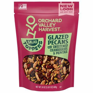 Salad Toppers, Glazed Pecans, 24 Ounce