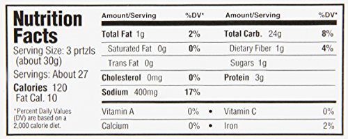 Utz Pretzel Rods - Thick, Crunchy Snack - 27 oz Barrel - Zero Cholesterol