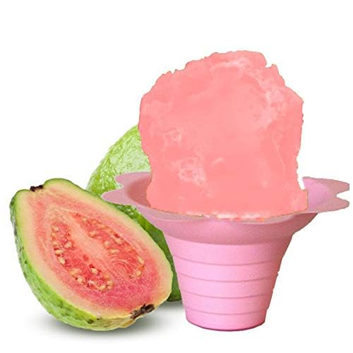 Hypothermias Guava Ready To Use Gallon (128 Fl. Oz) Hawaiian Snow Cone Flavors Syrup - Shaved Ice, 100% Pure Cane Sugar